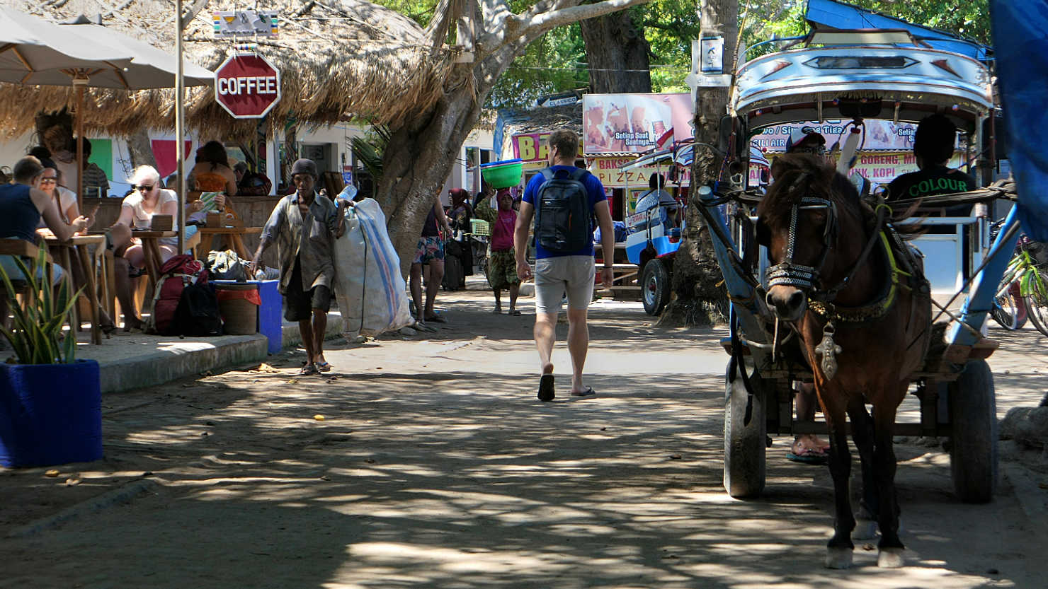 LombokGiliAirStreetScene1