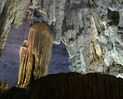 Interior Phong Nha Cave detail. Phong Nha, Vietnam.