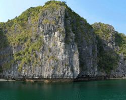 Ha Long bay panorama. Cat Ba Island, Vietnam.