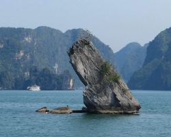 Ha Long Bay. Cat Ba Island, Vietnam.