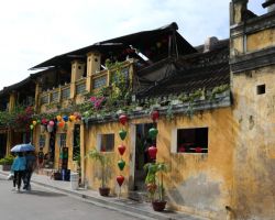 Another street view in the historic district. Hoi An, Vietnam.