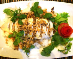 Stuffed Squid dish. Hoi An, Vietnam.