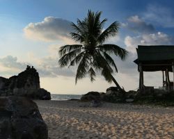 Long Beach at Dusk. Phu Quoc, Vietnam.