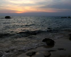 Long Beach sunset. Phu Quoc, Vietnam.