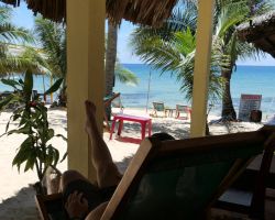 View from the porch of our bungalow. Phu Quoc, Vietnam.
