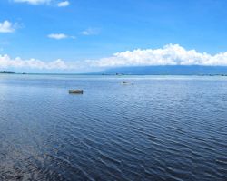 Panorama of Thom Beach in the northern part of the island. Phu Quoc, Vietnam.