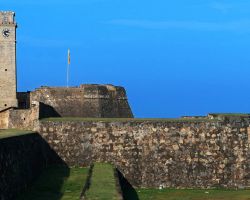 Galle Fort Clock Tower. Galle Fort, Sri Lanka.