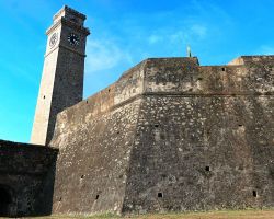 Galle Fort Clock Tower. Galle Fort, Sri Lanka.
