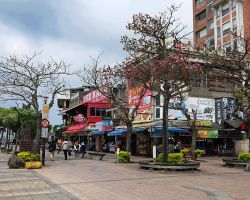 Tamsui wharf area. Greater Taipei, Taiwan.