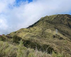 Ridgeline where the East meets the West. Western Area, Taiwan.