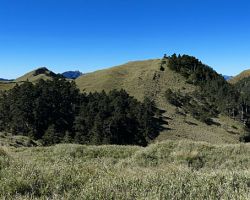 Panorama on summit day. Western Area, Taiwan.