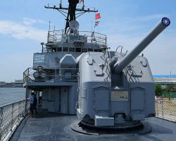 Navy Destroyer Museum in Tainan. Southern Area, Taiwan.