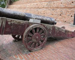 Anping Fort cannon. Southern Area, Taiwan.