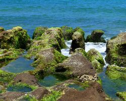 Laomei Green Reef Furrows. Northern Area, Taiwan