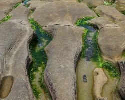 Laomei Green Reef Furrows. Northern Area, Taiwan