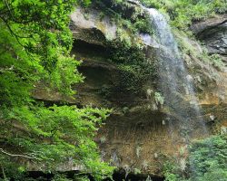 Motian Falls, the second waterfall of the day. Northern Area, Taiwan.